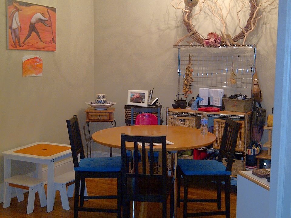 Entry and Dining Room - an exuberant take!