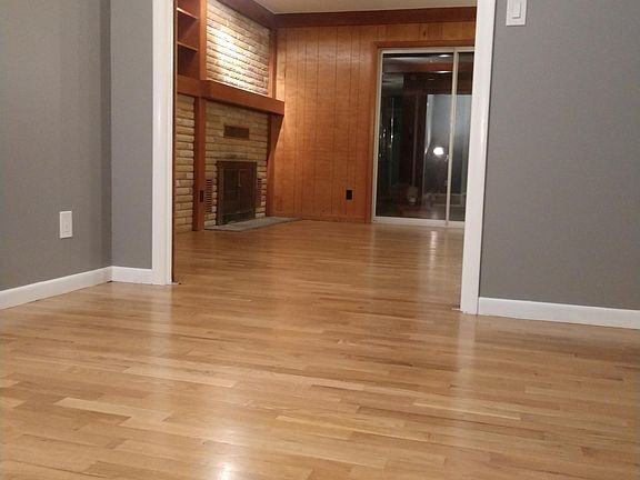 From Living RM looking into FR Refinished Hardwood Floors