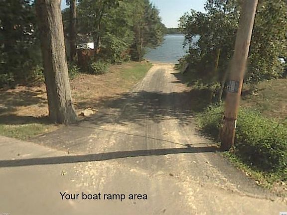your boat ramp area