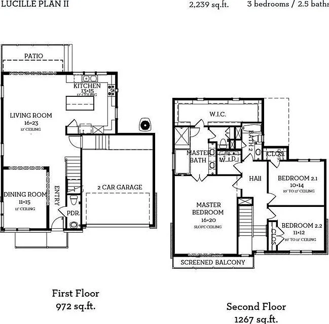 3 bed, 2.5 bath, 2239 sqft, $3,200 — Photo 2