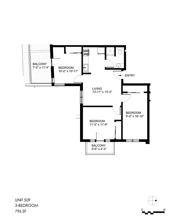 2nd image of 105 S Union St Unit 509