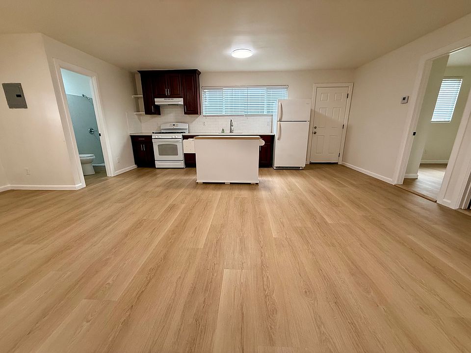 Another view of the great-room and kitchen.