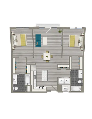 Floor plan 2-C