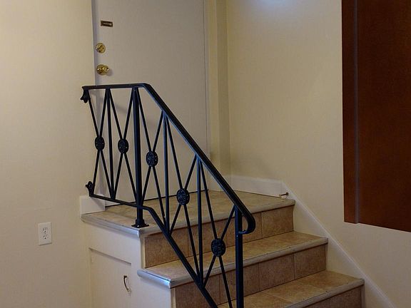 Entrance to rear patio