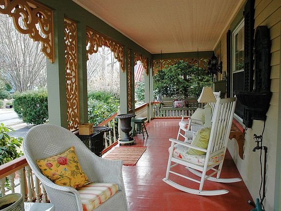 Wrap around front porch