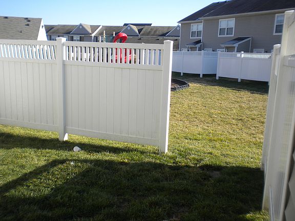 Privacy fenced yard