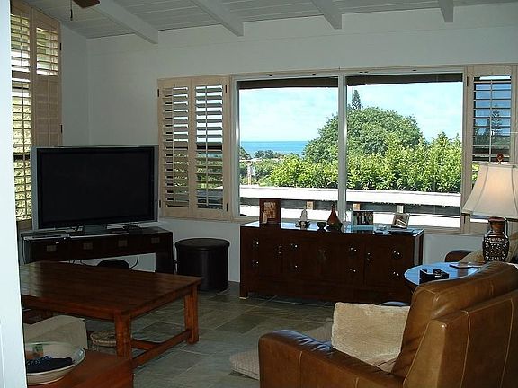 Ocean view from Livingroom