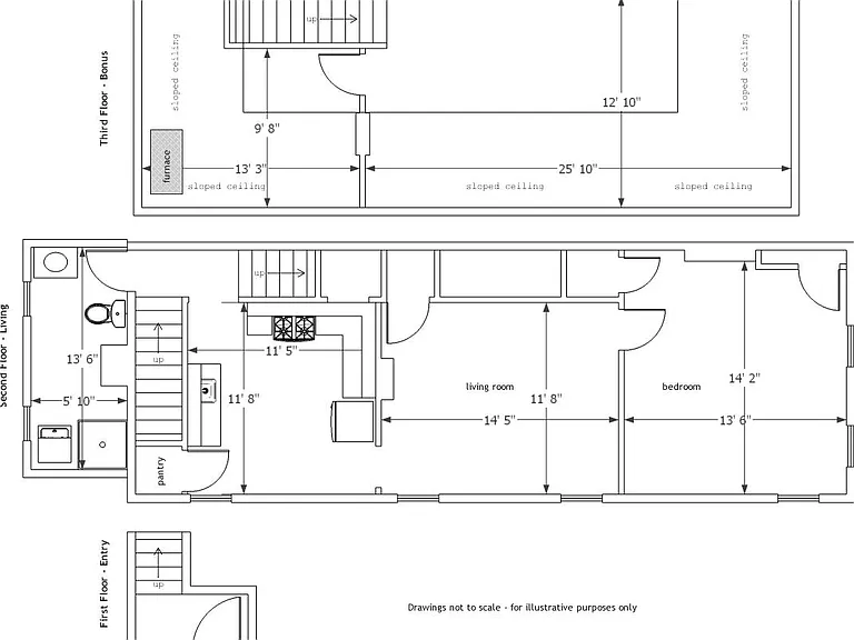 Floorplan - exact dimensions may vary slightly.