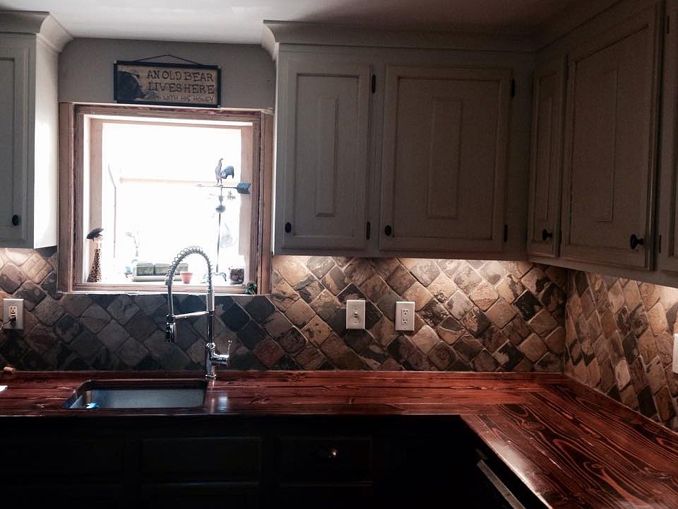 Updated Rustic Kitchen