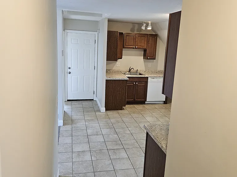 Hallway leading to Kitchen