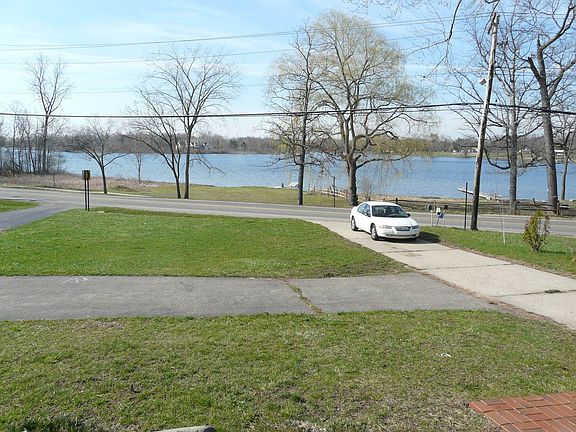 Front yard lake view