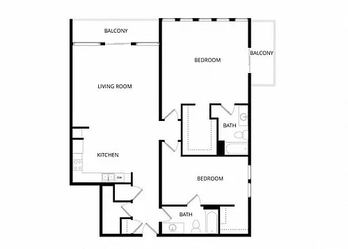 Floor plan B6
