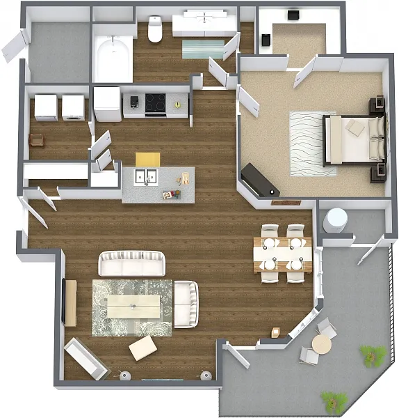 Floor plan Amherst