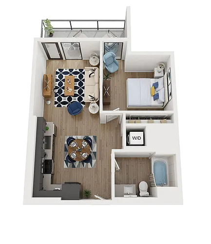 Floor plan A14