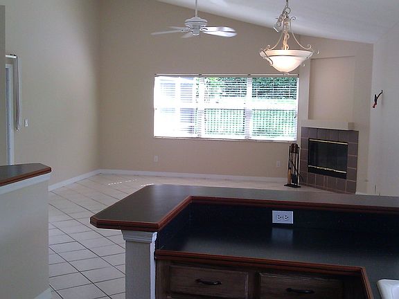 Kitchen open to family room