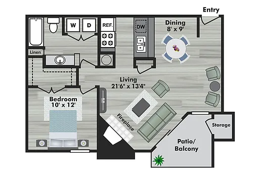 Floor plan B1- Opal