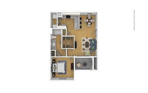 Floor plan The Cooper