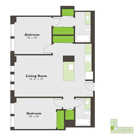 Floor plan suth2bg