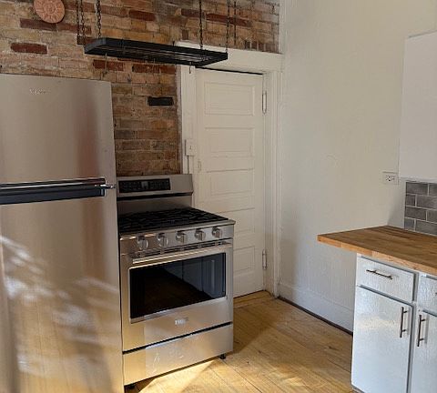 New stainless steel appliances