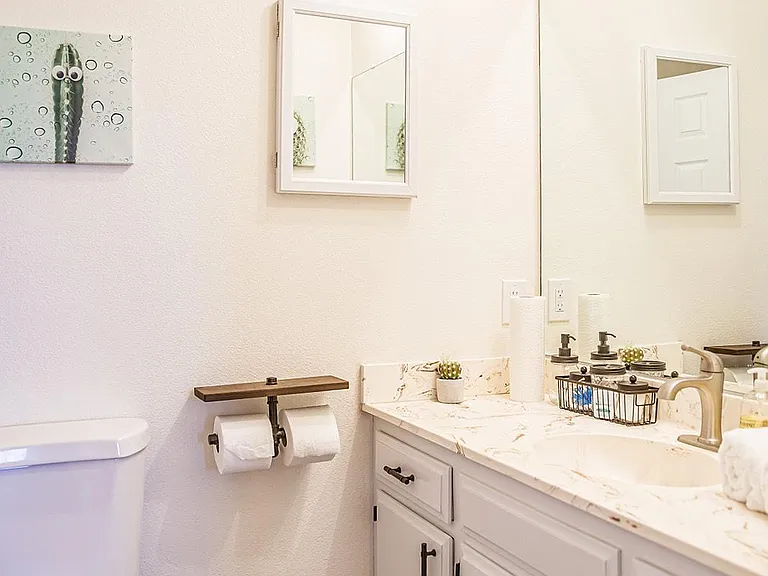 Shared bathroom