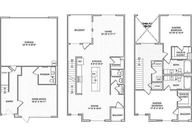 Floor plan TH2