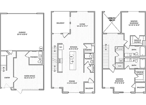 Floor plan TH2