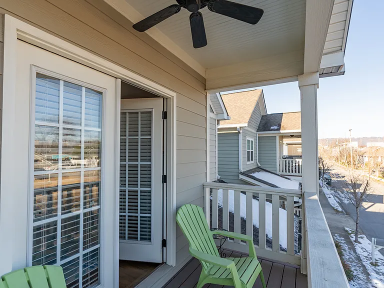 Balcony off Master Bedroom