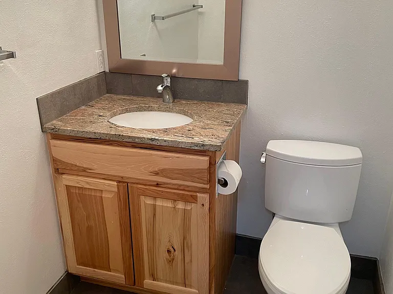 Main floor 1/2 bathroom.