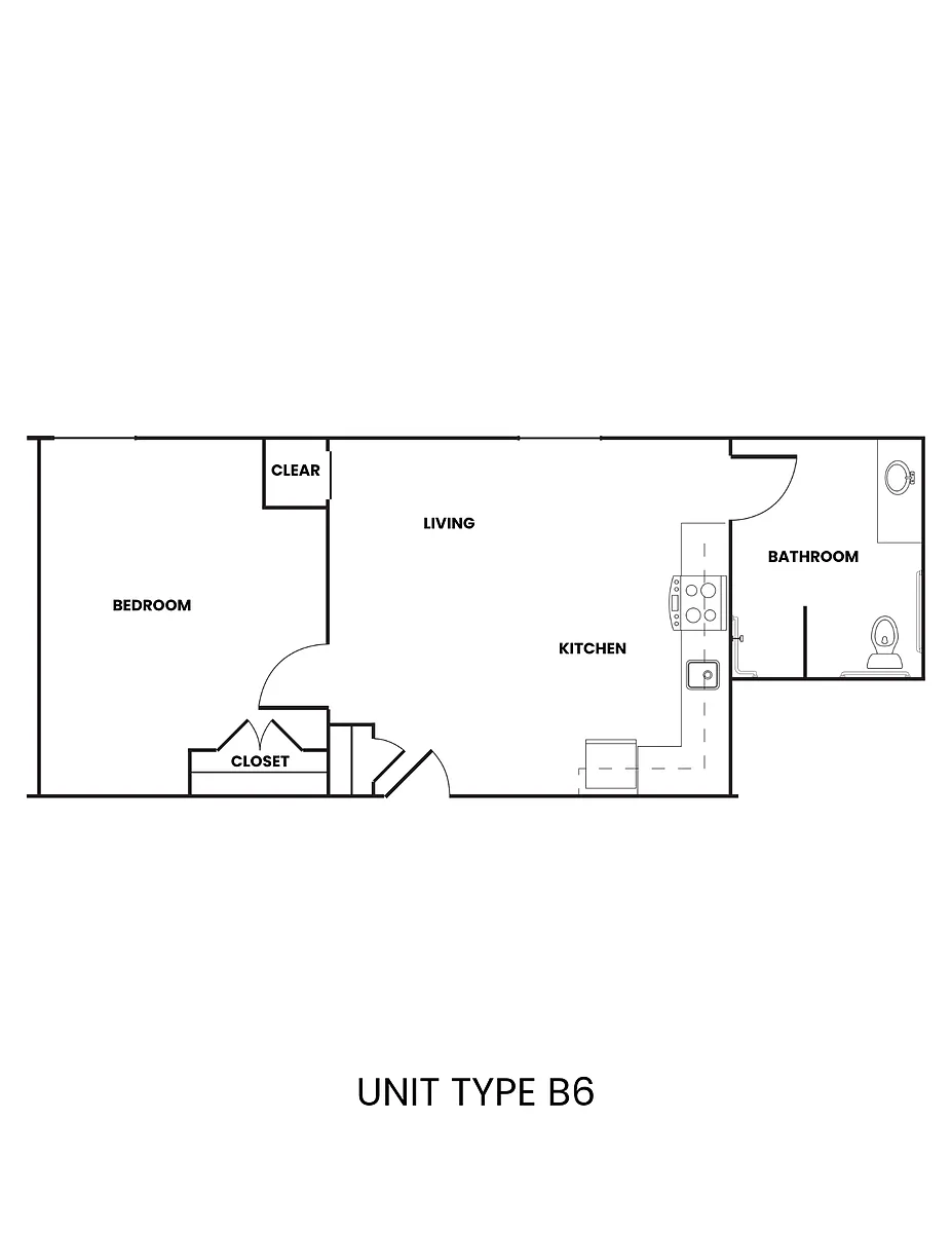 Floor plan B6