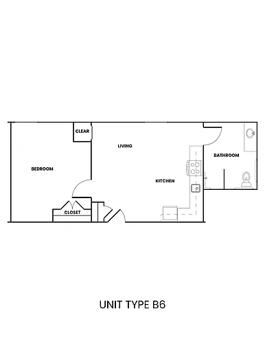 Floor plan B6