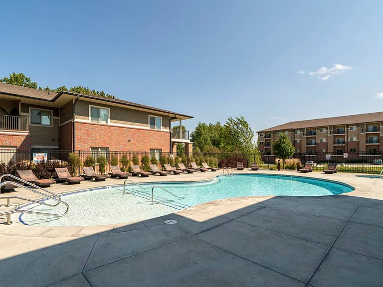 Our resort-style pool offers the perfect spot to unwind, soak up the sun, and enjoy a refreshing swim on warm days.