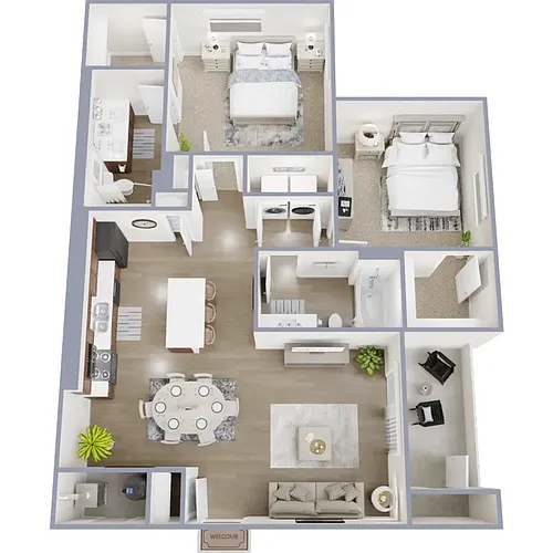 Floor plan The Harrison