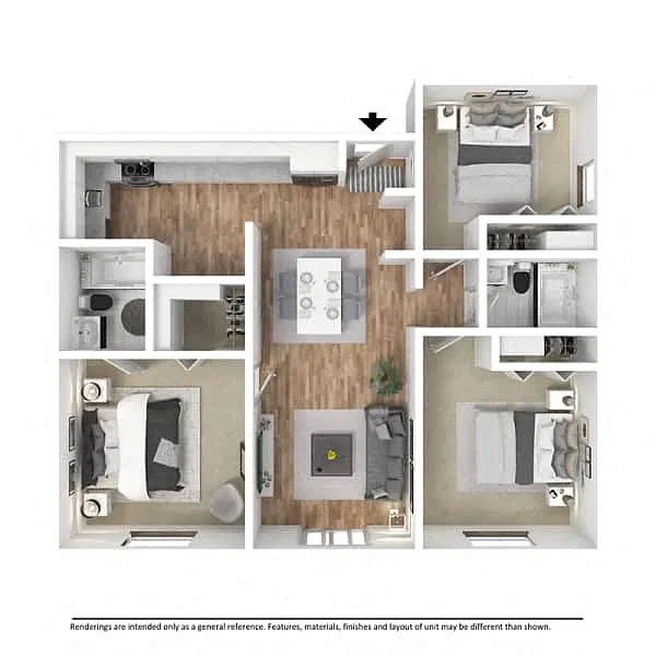 Floor plan C1