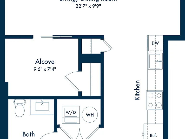 A2 floor plan The Reserve at Estuary