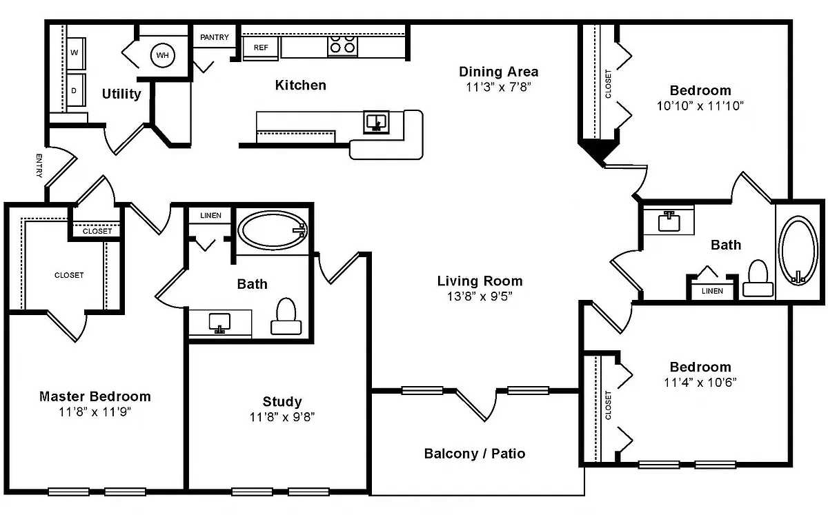 Floor plan The Verona