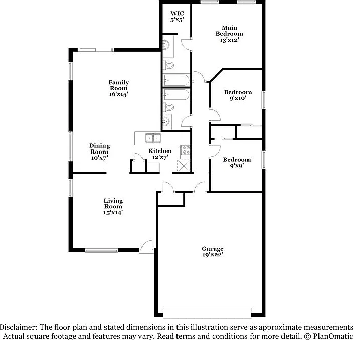 3 bed, 2.0 bath, 1330 sqft, $1,880 — Photo 2