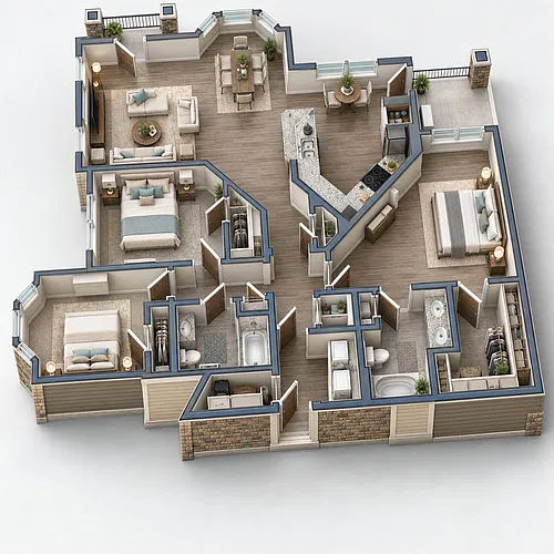 Floor plan C1