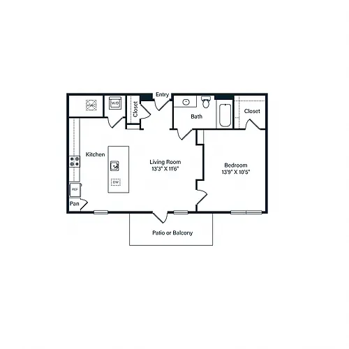 Floor plan A1-4