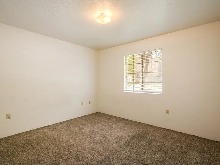 Bedroom with lots of natural lighting