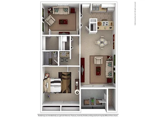 Floor plan 2A Single Level