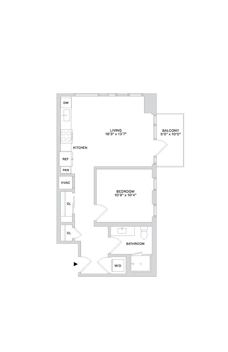 Floor plan B11 1X1