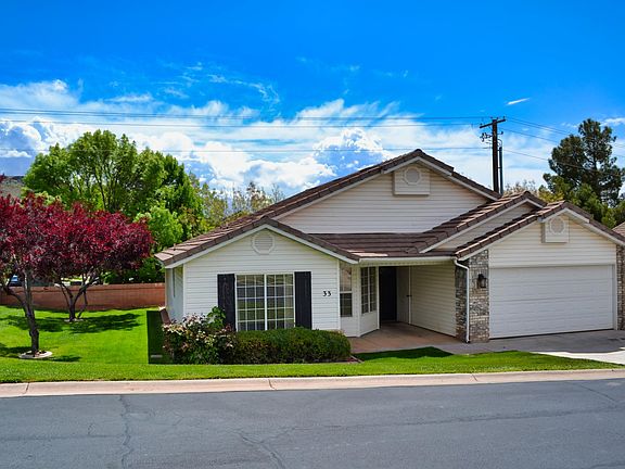 Front of home. Corner lot.