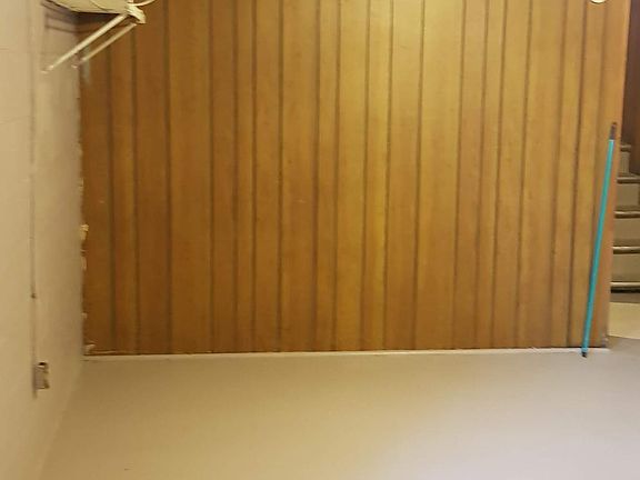 Open area in finished basement