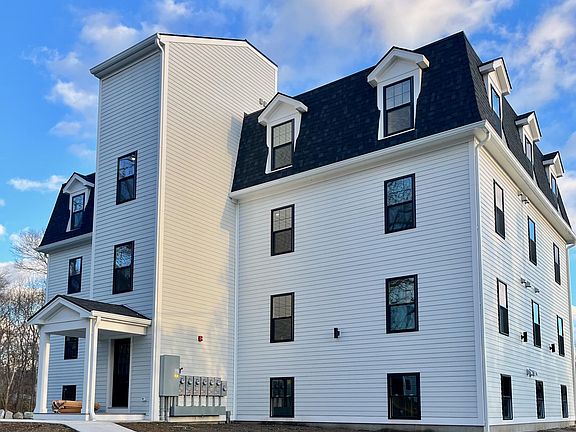 Back entry to the building