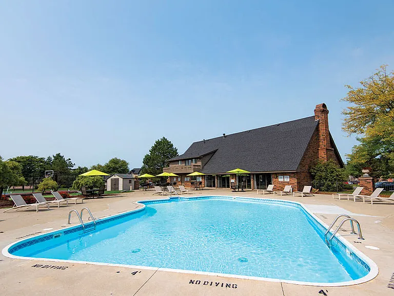 Take a Dip in Our Sparkling Swimming Pool