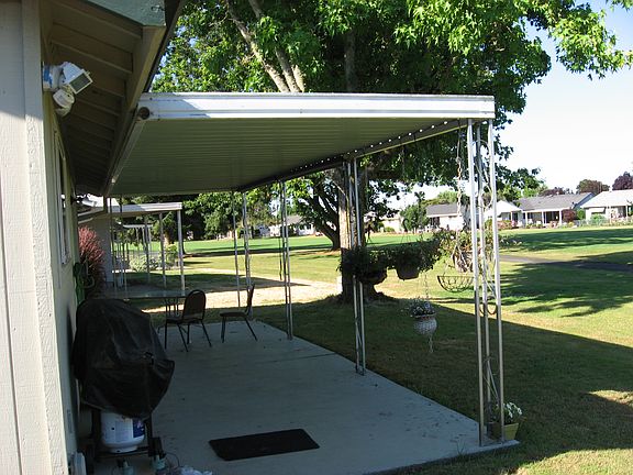 Patio and Golf Course