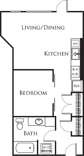 Floor plan A10- Income Restricted