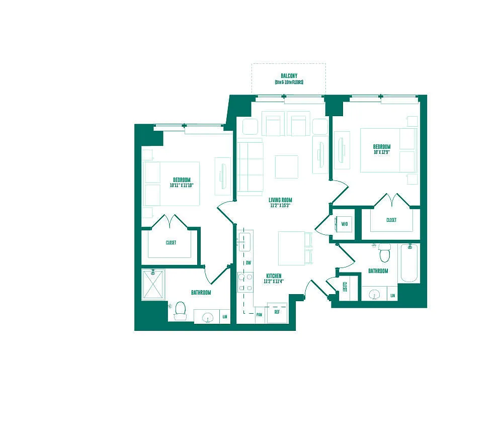 Floor plan B1H2