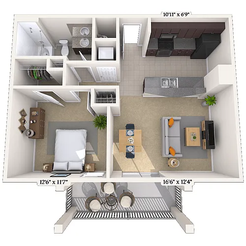 Floor plan The Liberty