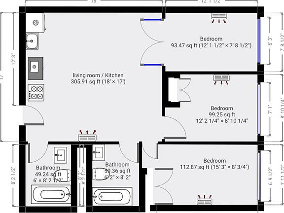 2nd image of 244 Howard Ave APT 401